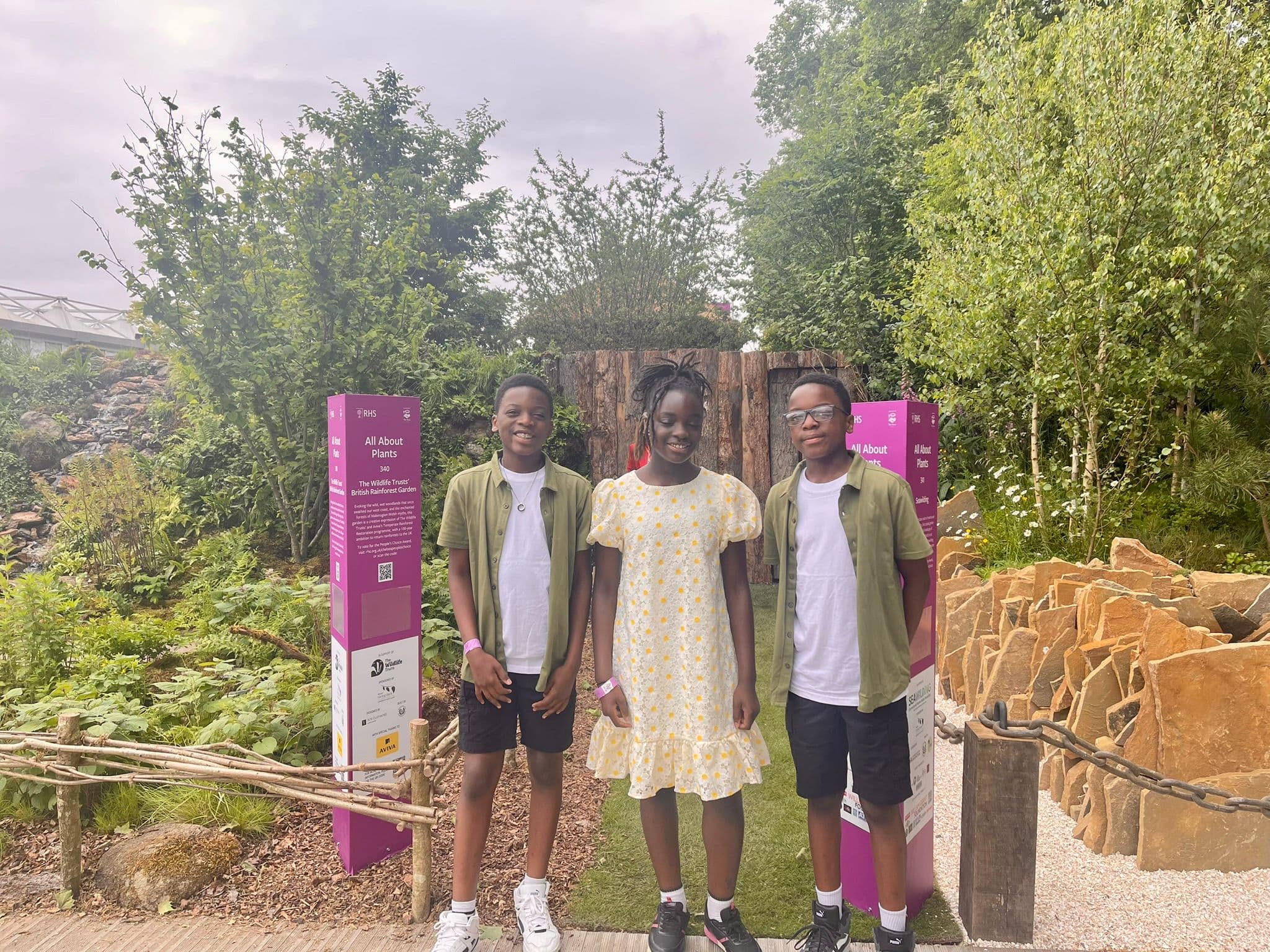 Planet Trio at The Wildlife Trusts British Rainforest Garden at RHS Chelsea